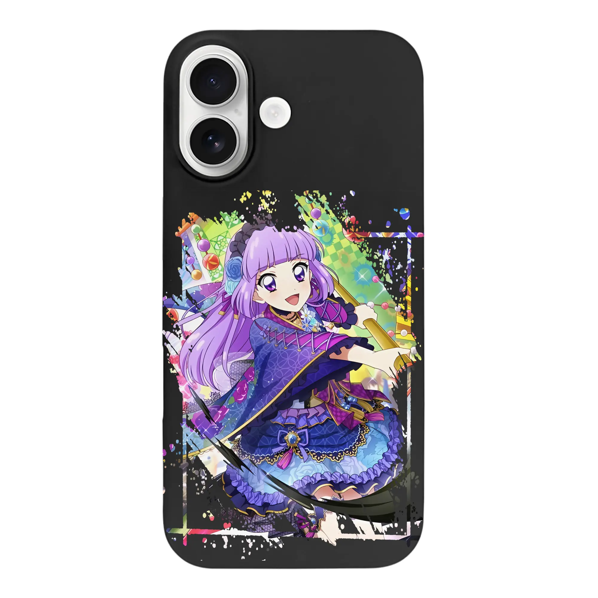 アイカツ グッズ 氷上 スミレ - iPhone 17 シリーズ シリコンケース 薄型 耐衝撃 指紋防止 ソフトタッチカバー 精密フィット 傷防止 保護ケース iPhone 17/17 Air/17 Pro/17 Pro Max 対応